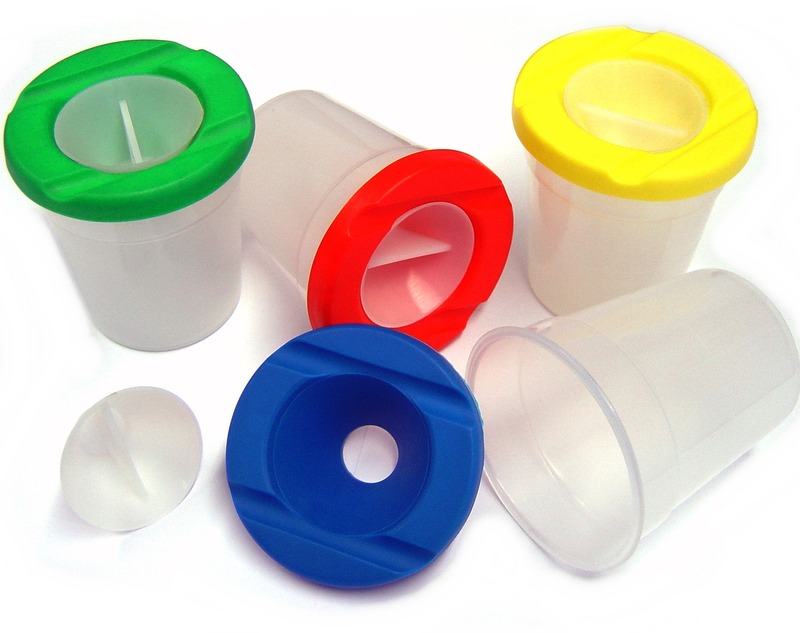 Children's Non Spill Paint Pot