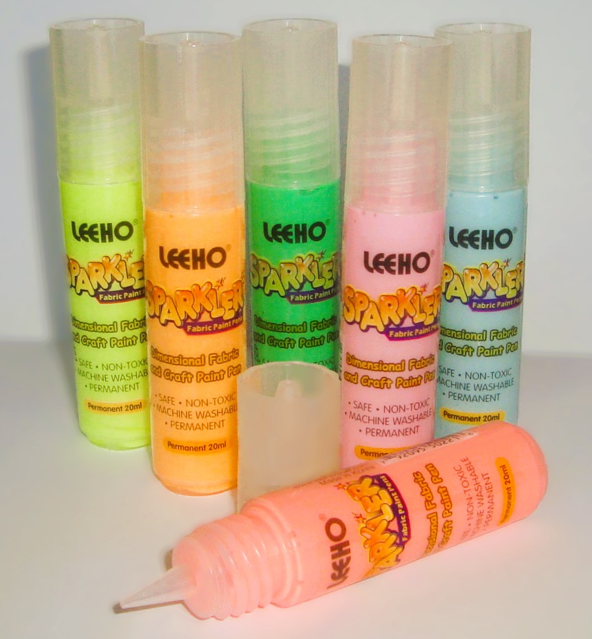 Leeho Fabric Paint Pens Pack of 6