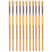 Short Wooden Handled Paint Brush for Children