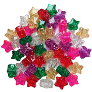 Star Shaped Pony Beads