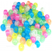 Glow in the Dark Pony Beads