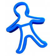 Plastic Gingerbread Cookie Cutter