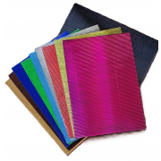 Metallic Corrugated Card A4 Sheets