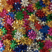 Metallic Flower Sequins