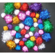 Glitter Pom Poms