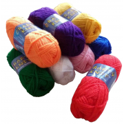 Acrylic Yarn Mixed Colour Pack