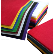Craft Felt Sheets A4 Assorted Colours