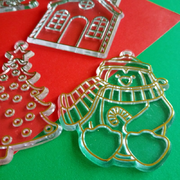 Christmas Suncatcher Decorations