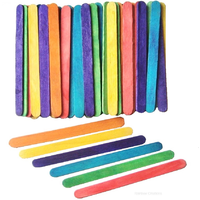 Children's Coloured Craft Sticks