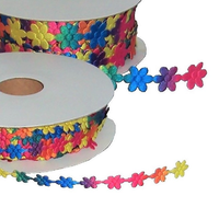 Multicoloured Daisy Trim