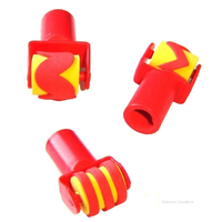 Patterned Finger Rollers For Painting