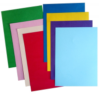 Mixed Colours A4 Card 8 Sheets