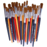 Childrens Paint Brush With Synthetic Bristles