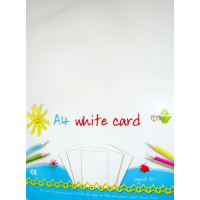 A4 White Card Sheets