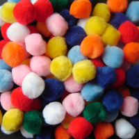 20mm Pom Poms Single Colour