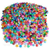 2000 Mixed Plastic Beads for Children