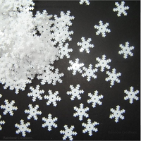 White Snowflake Sequins