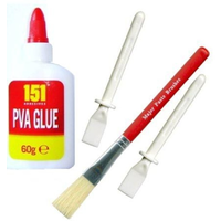 Children's Glue, Brush And Spreaders