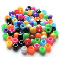 Opaque Coloured Pony Beads