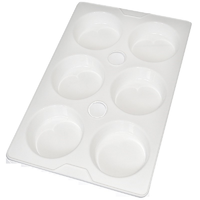 6 Well Plastic Paint Palette