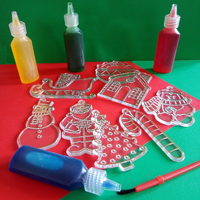 Christmas Suncatcher Decorations