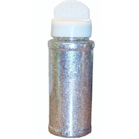 Silver Glitter Shaker Pot