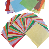 Assorted Coloured Tissue Paper Squares 4"  (10cm)
