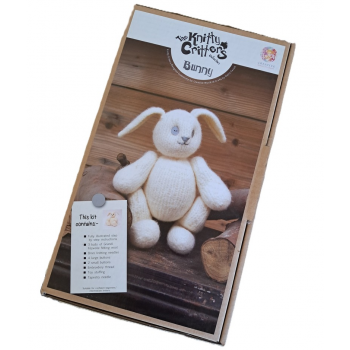 Knitty Critters Knit and Felt Bunny