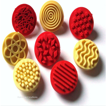 Textured Rubber Stamps