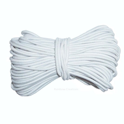 White Elastic Cord 1mm