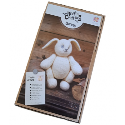 Knitty Critters Knit and Felt Bunny