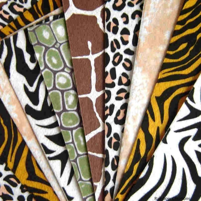 Animal Print Felt Sheets