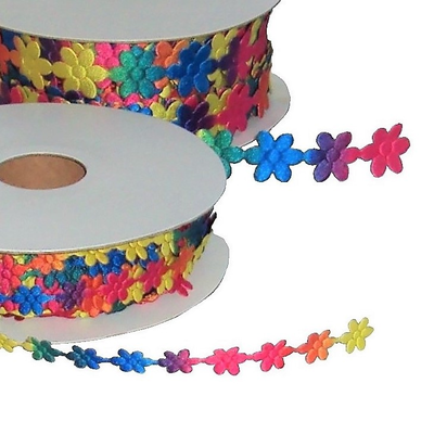 Multicoloured Daisy Trim