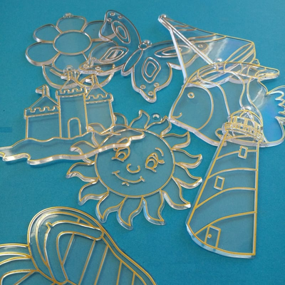Hanging Suncatchers to Paint Pack of 8