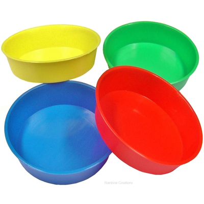 Plastic Painting Bowls