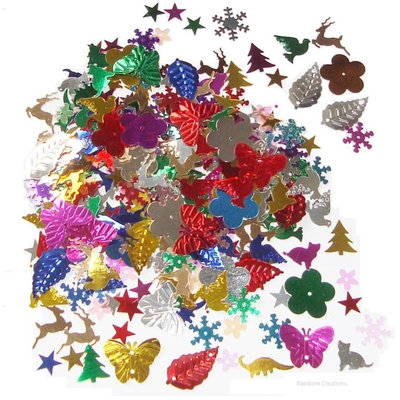 Assorted Metallic Sequins