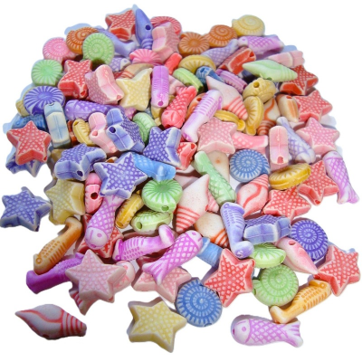 Sealife Beads - Children's Acrylic Beads