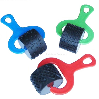 Patterned Rubber Paint and Dough Roller