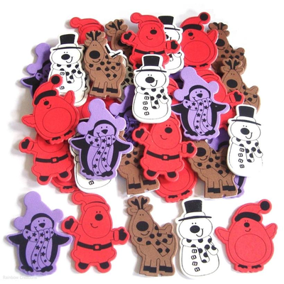 Christmas Self Adhesive Foam Stickers