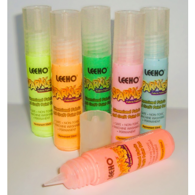 Leeho Fabric Paint Pens Pack of 6
