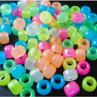 Glow in the Dark Pony Beads