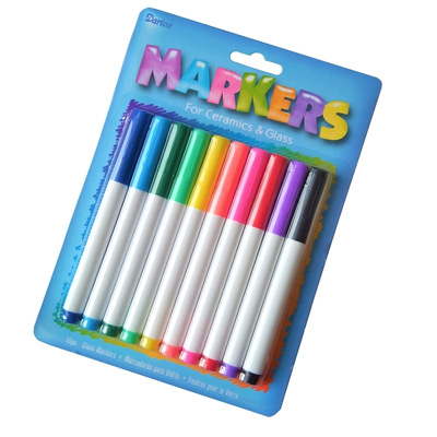 Glass Pens Set of 10