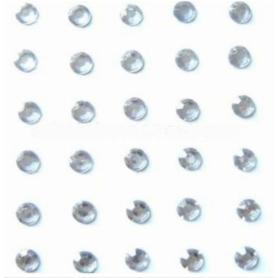 Self Adhesive Clear Diamante Gems