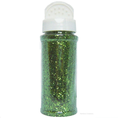 Green Glitter Shaker Pot