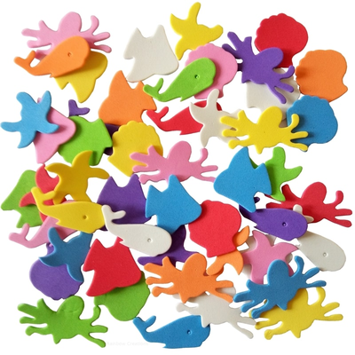 Sea Creatures Foam Stickers