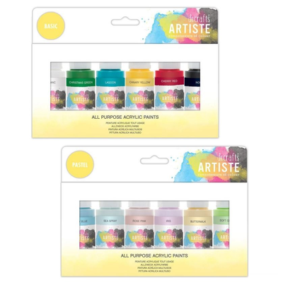 Acrylic Paint - 6 Pack 59ml